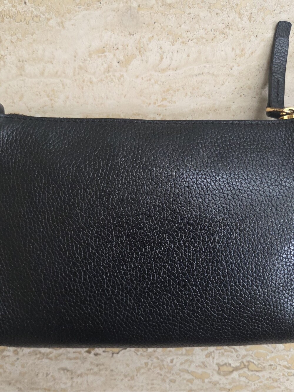 Marc Jacobs Black Pebbled Leather Crossbody with Front Pocket - Picture 3 of 7